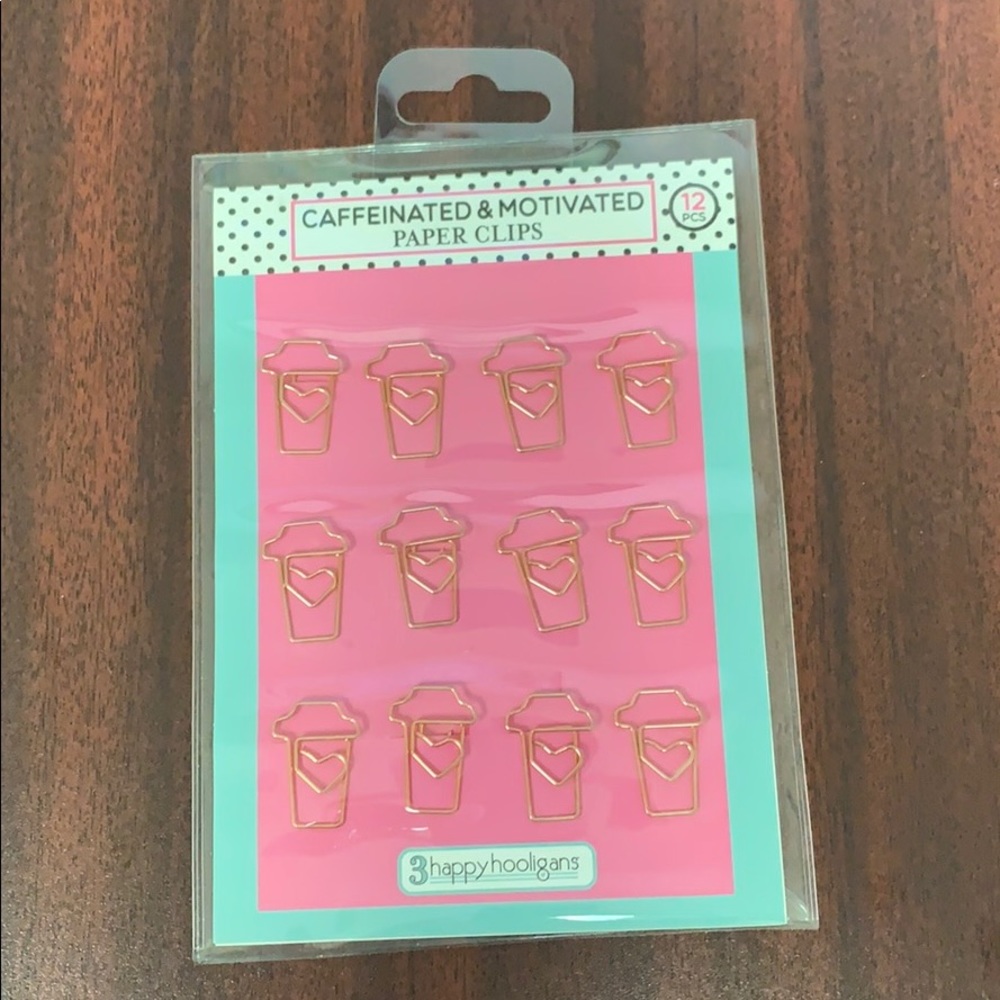 Gold Paper Clips